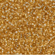 Miyuki seed beads 11/0 - Silver lined gold 11-3